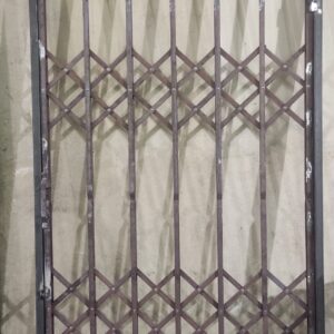 درب آکاردئونی طرح دو گل: